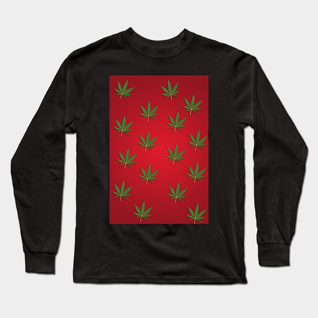 Smoking Weed Long Sleeve T-Shirt by TheLaundryLady